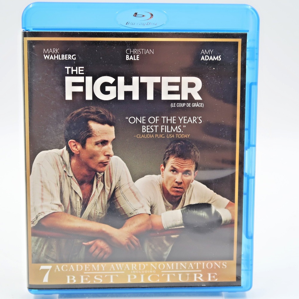 The Fighter Blu-ray 2010 Mark Wahlberg Christian Bale Paramount Pictures Movie